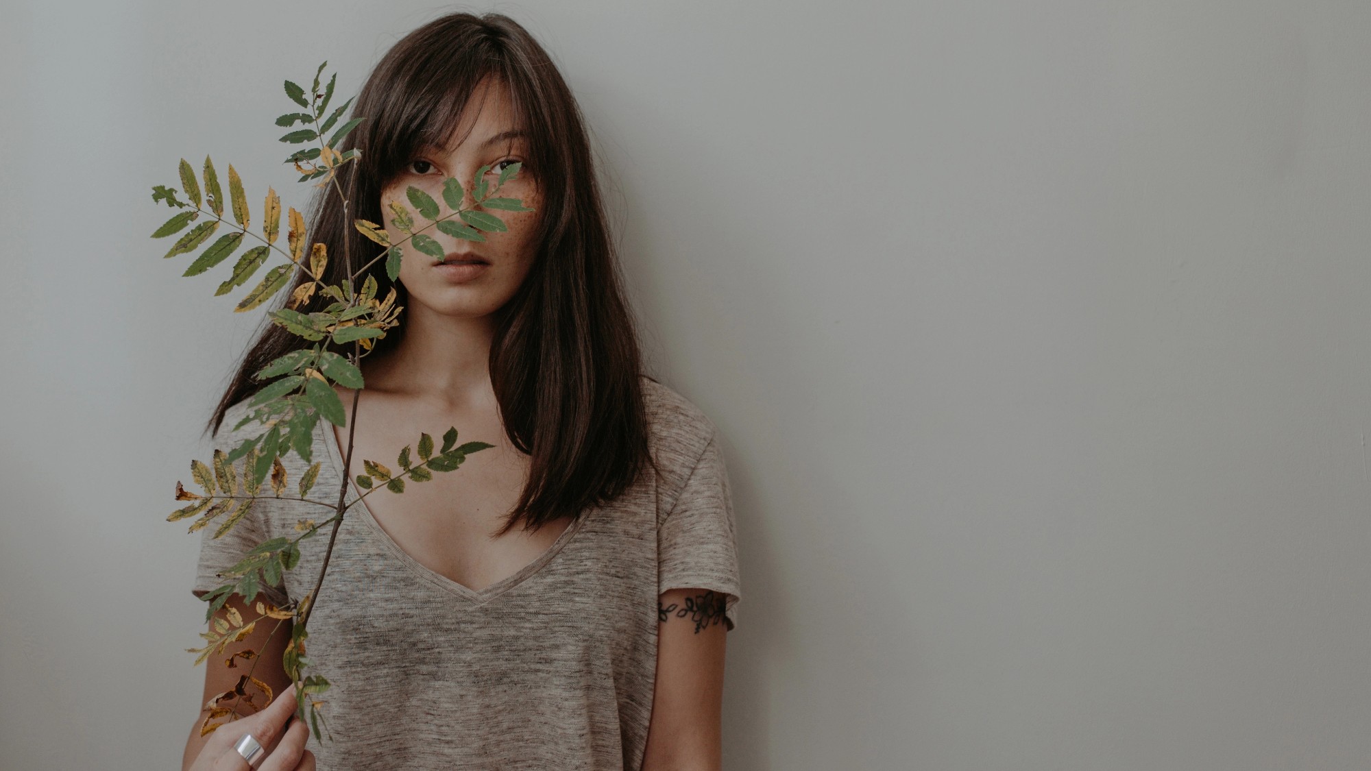 Frau mit Mental Load